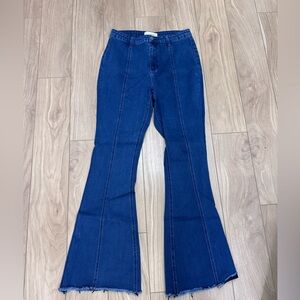 Elegant Indigo Flare Jeans